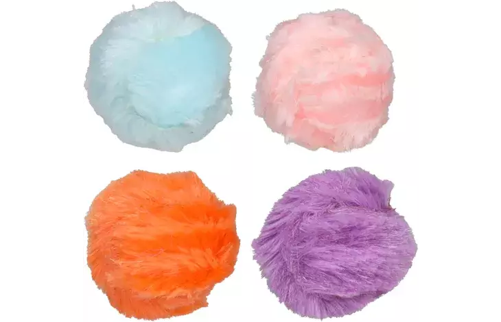 Pehmopallo Jake helinällä 4cm Flamingo - Kissan pallot - 055460 - 1