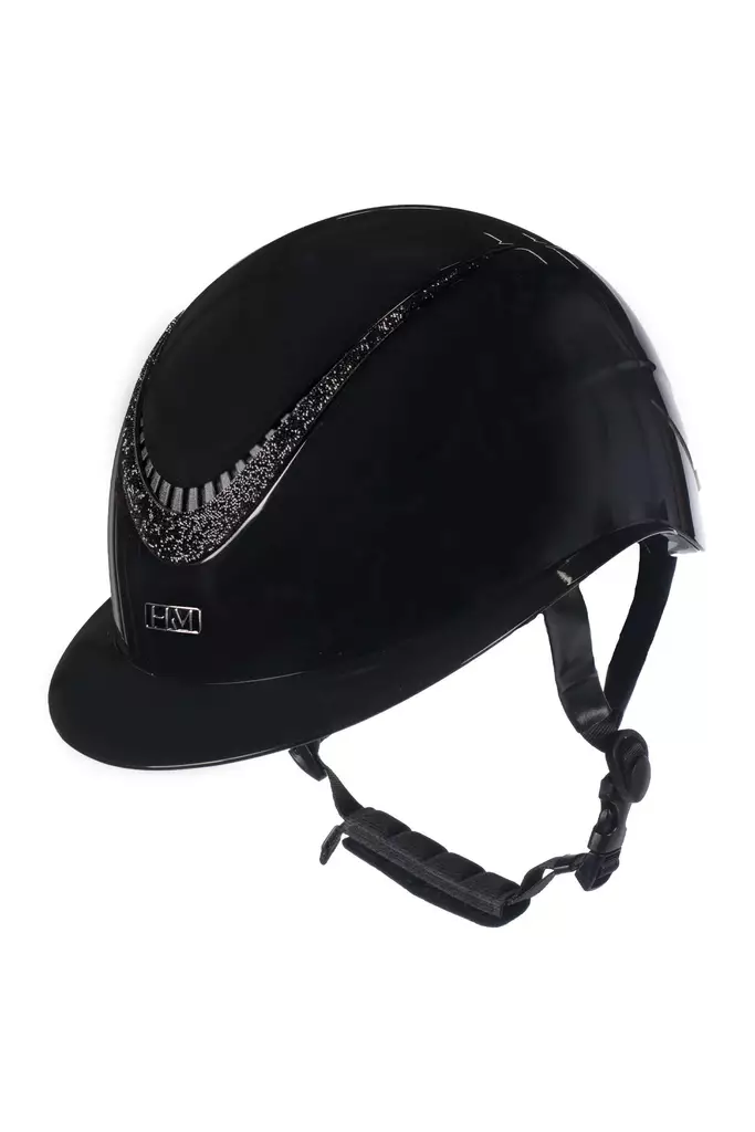 Ratsastuskypärä Alarion Brillant musta HKM-sports - Ratsastuskypärät - 056840 - 1