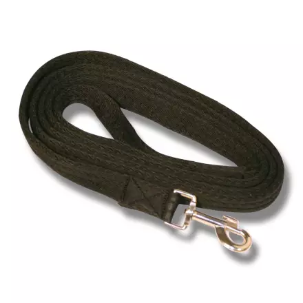 Riimunnaru 2m musta litteä Hansbo Sport - Hevosen nylonriimunarut - 000970 - 1