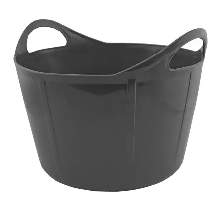 Ruokinta-astia 28l Flexi musta Hansbo Sport - Kotieläinten ruokinta-astiat ja ämpärit - 012460 - 1