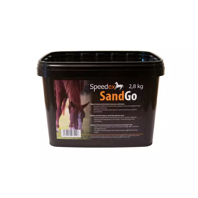 SandGo 2,8kg Speedex - Lisäravinteet hevosen ruoansulatukselle - 057870 - 1