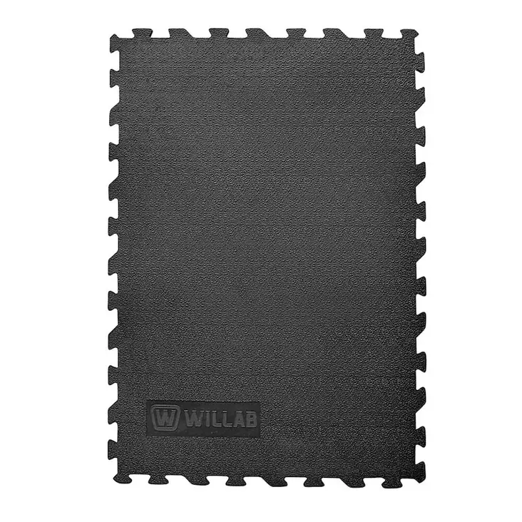 Tallimatto kumia 119x80x1,7cm musta Willab - Eläinsuojan makuu- ja suojamatot - 053970 - 1