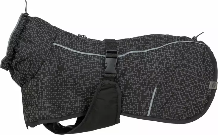 Mantteli Limoux heijastava pintamateriaali harmaa - kuviointi Trixie - Koiran manttelit - 054310 - 1