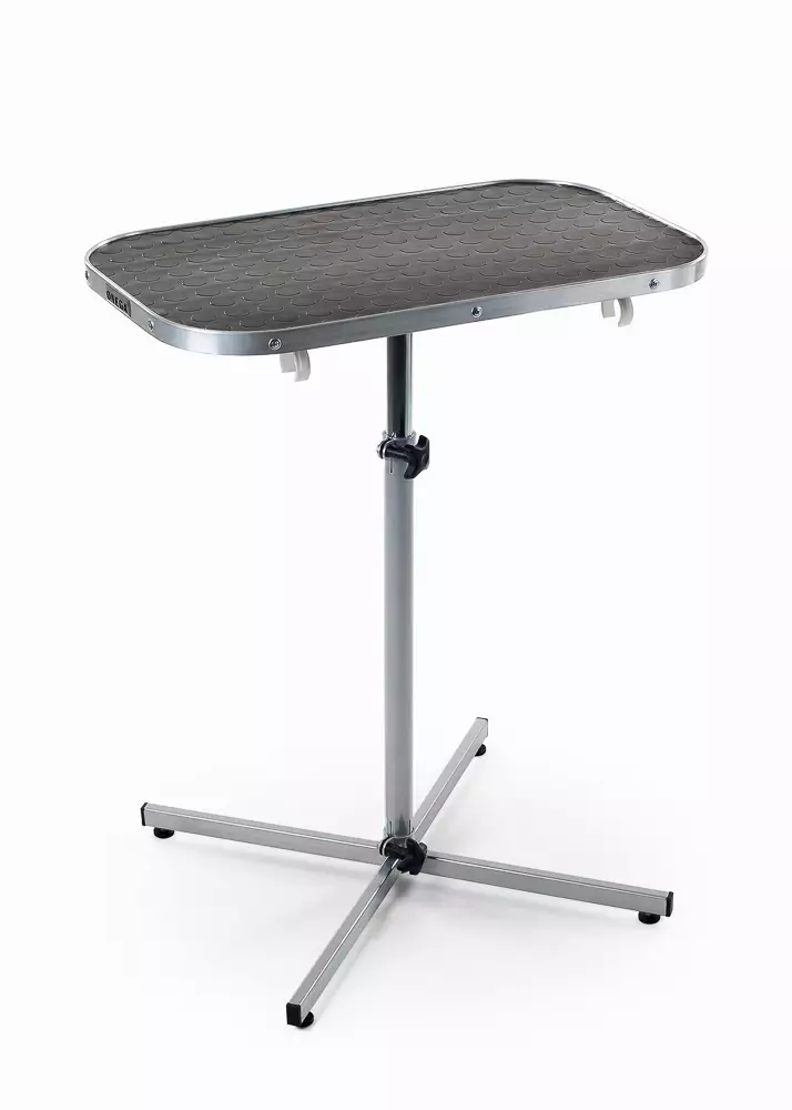 Onega Trimmauspöytä 60x35cm teleskooppijalalla punainen, korkeus 60-90cm paino 6kg - Trimmauspöydät ja tarvikkeet - 049920 - 1