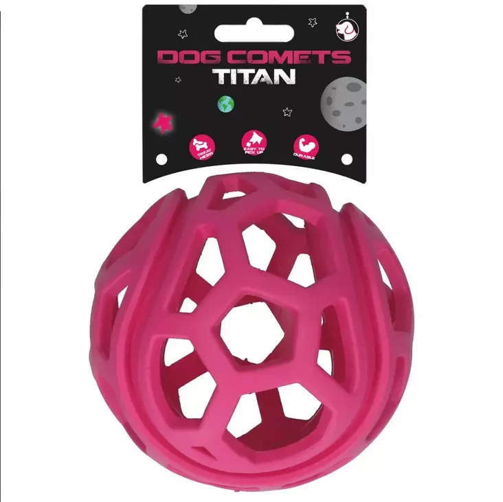 Verkkopallo Titan M 11,5cm Dog Comets - Koiran pallot ja heittolelut - 047780 - 1