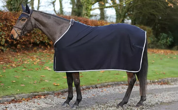 Villaloimi Emerald Wool Rug navy Bucas - Hevosen villaloimet - 055530 - 1