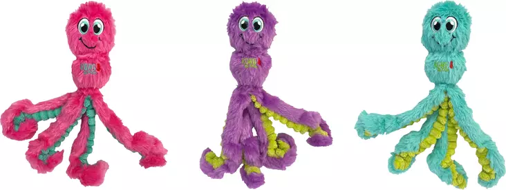 Wubba Octopus S 23x10x5cm värimix KONG - Koiran pehmolelut - 055590 - 1