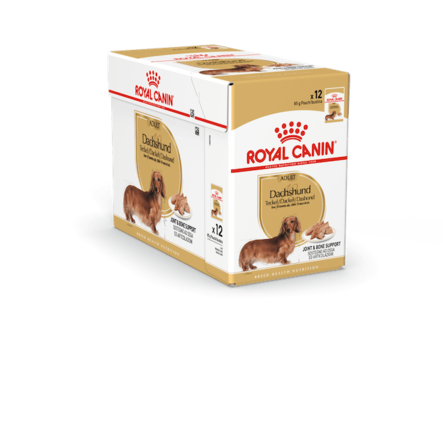 Dachshund Adult loaf 12x85g mureke Royal Canin - Koiran säilykkeet aikuisille koirille - 018681 - 2