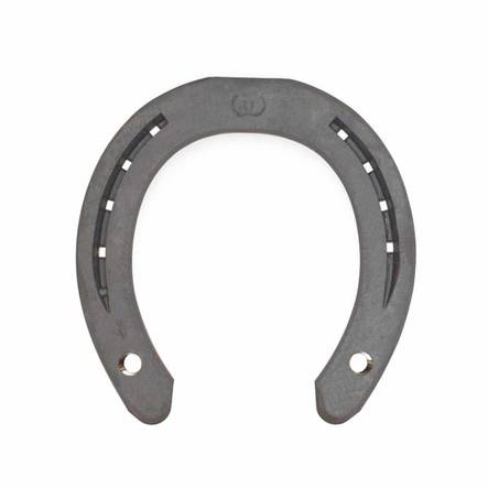 Etukenkä 21,5x8 2xM10 kantahokkireiät sivukääntein Warrior Werkman - Ratsun rautakengät - 022101 - 1