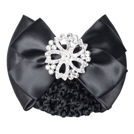 Hiusrusetti musta Swarovski koriste SD - Ratsastajan asusteet - 034651 - 1