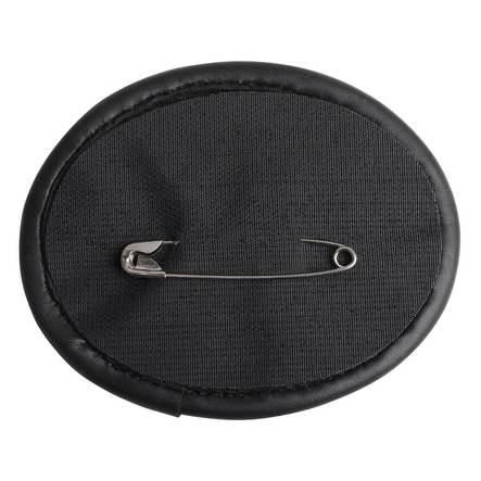 Kilpailunumero soikio musta matta SD - Ratsastajan asusteet - 025431 - 2