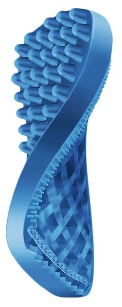 Kumiharja lyhyt turkki sininen Pet+Me - Koiran harjat, karstat ja suat - 032091 - 2