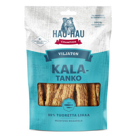 Viljaton herkku Kalatanko 90g Hau Hau Champion - Koiran herkut ja makupalat - 029841 - 1