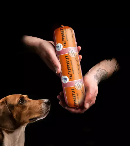 Kalkkunanliha jauhettu 800g luuton Kennelpakaste - Koiralle pakastelihat ja -elimet - 000721 - 2