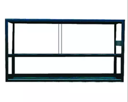 Terraario 95x40x50cm 190L musta Imazo - Terraariot - 057271 - 1