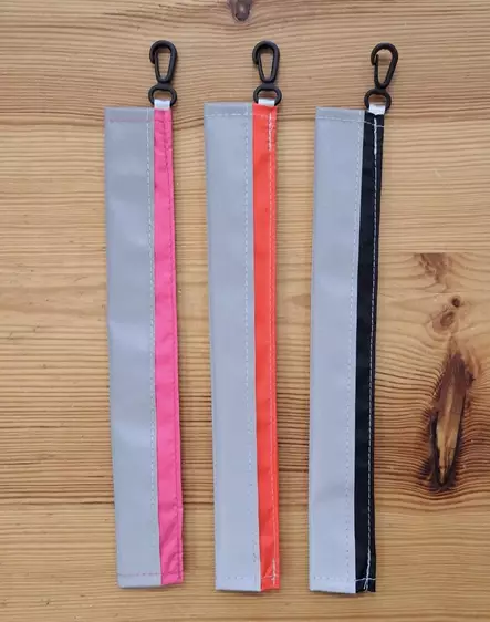 Heijastinputki lukolla 40cm Maike - Koiran heijastimet ja turvavalot - 045071 - 1