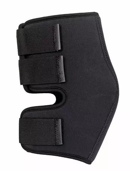 Kinnersuojat Feel Warm musta HKM-sports - Terapia ja kylmäys tarvikkeet hevoselle - 057751 - 1