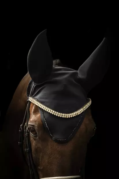 Korvahuput Titanium soundless FULL musta Lami-cell - Ratsuhevosen huput ja korvapallot - 056721 - 2