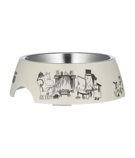 Melamiinikuppi Moomin for Pets 80 L 650ml beige Muurla - Koiran muovi- ja melamiinikupit - 054771 - 2