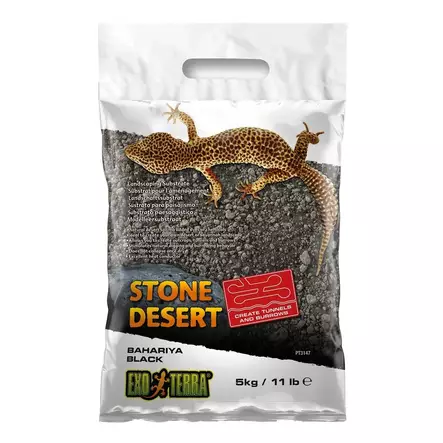 Muotoiltava alusta Stone Desert 5kg musta ExoTerra - Terraarion tarvikkeet ja kuivikkeet - 059311 - 1