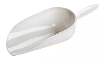 Muovikauha 2L valkoinen Hippotonic - Koiranruoan säilytys ja annostelu - 055101 - 1