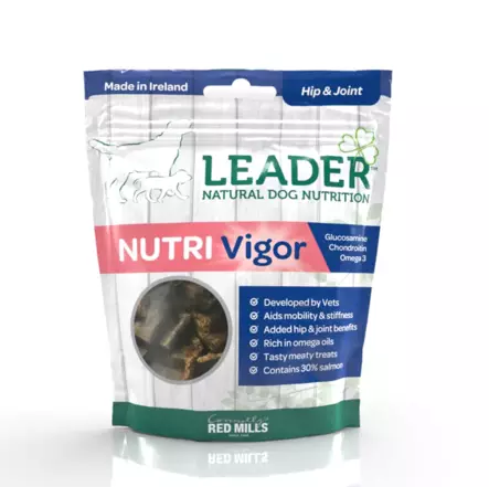 Nutri Vigor Hip & Joint Salmon130g Leader - Koirien funktionaaliset makupalat - 033701 - 1
