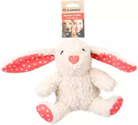 Pehmopupu Lief Rabbit 22x36cm beige Flamingo - Koiran pehmolelut - 055571 - 2