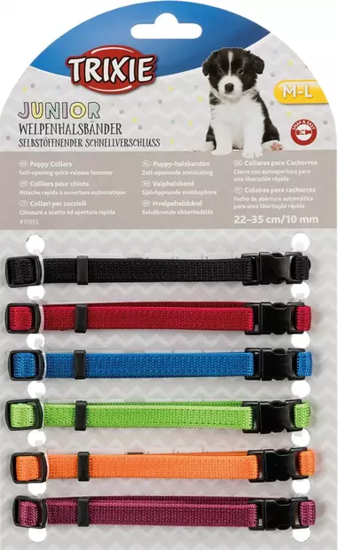 Pentuepanta 6kpl M/L 22-35cm mix 15555 - Koiran pika- ja pistolukkopannat - 007791 - 3