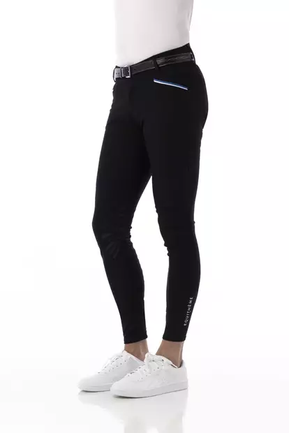 Ratsastushousut Lars 46 musta Equitheme - Ratsastushousut - 055111 - 2