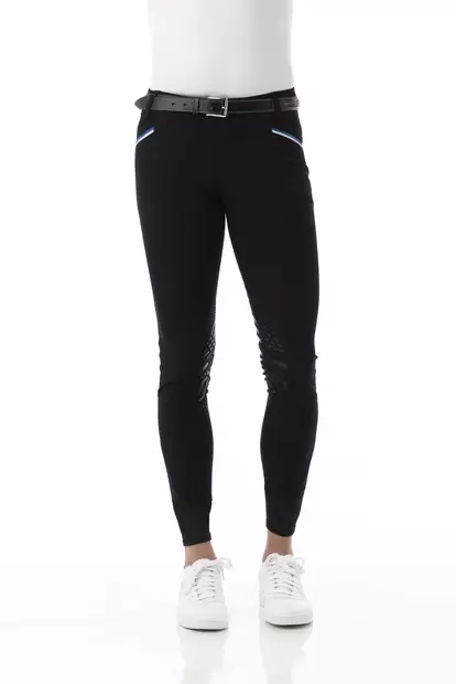 Ratsastushousut Lars 46 musta Equitheme - Ratsastushousut - 055111 - 1