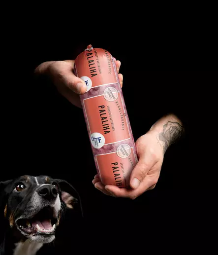 Rouhittu Palaliha 1kg (11kpl/ltk) Kennelpakaste - Koiralle pakastelihat ja -elimet - 000701 - 2