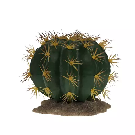 Tekokaktus Echinocactus 1 Green Terra Della - Terraarion tarvikkeet ja kuivikkeet - 059431 - 1