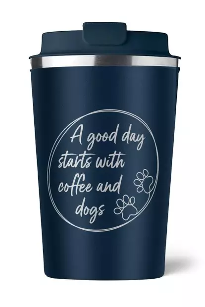 Termomuki Coffee-to-Go Happy 350ml Dog - Koti ja sisustus - 055131 - 1
