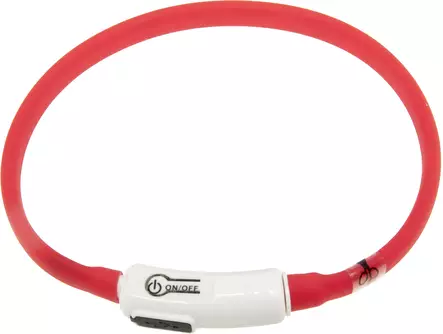Valopanta Nera Visio USB ladattava 10mm x 20-35cm Flamingo - Koiran heijastimet ja turvavalot - 059801 - 1