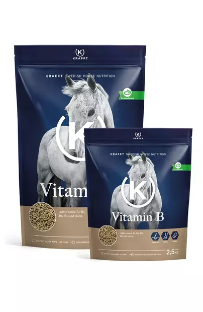 Vitamin B Pellets Krafft - Hevosen kivennäiset ja vitamiinit - 049441 - 1