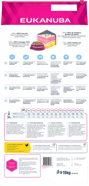 Weight Control L/XL 15kg Daily Care Eukanuba - Koiran kuivaruoat aikuisille koirille - 023771 - 3