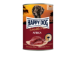 Pur Africa 100% strutsi 400g Happy Dog - Koiran säilykkeet aikuisille koirille - 017801 - 2