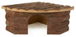 Puutalo Jesper 42x30x15cm kulmamalli - Pieneläinten pesät ja pedit - 010491 - 1