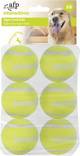 Tennispallot 6kpl 5cm Super Bounce All For Paws - Koiran pallot ja heittolelut - 013601 - 1