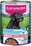 Senior Kana Taimen Bataatti 400g säilyke Eukanuba - Säilykeet pennuille ja kasvatukseen - 055251 - 1