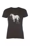 T-paita Sparkle Kid musta HKM-sports - Ratsastuspaidat ja -hupparit - 056931 - 1