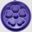 Aktivointikuppi Flower Design eBowl 20x5cm Lilac SodaPup - Koiran aktivointilelut - 050531 - 1