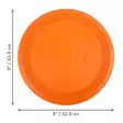 Frisbee kumia L 22,5cm oranssi KONG Flyer - Koiran pallot ja heittolelut - 058021 - 2
