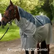 Hyönteisloimi Amigo AmECO Combi irrotettavalla kaulakappaleella teal/grey Horseware - Hevosen hyönteis- ja UV-loimet - 057731 - 12