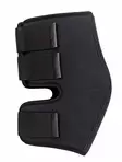 Kinnersuojat Feel Warm musta HKM-sports - Terapia ja kylmäys tarvikkeet hevoselle - 057751 - 1