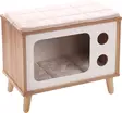 Kissan raapima- ja lepopaikka Fino TV 50x29x41cm beige-valkoinen Flamingo - Kissan pienet raapimapuut - 057481 - 1