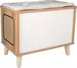 Kissan raapima- ja lepopaikka Fino TV 50x29x41cm beige-valkoinen Flamingo - Kissan pienet raapimapuut - 057481 - 5