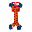 Köysilelu Rope Rally Bone 38cm oranssi-sininen KONG - Koiran köysilelut - 053551 - 1