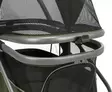 Lemmikkikärryt Buggy irrotettavalla korilla 56 × 101 x 100cm max 22kg oliivinvihreät Trixie - Koiran kärryt ja trolleyt - 057941 - 11