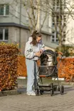 Lemmikkikärryt Buggy irrotettavalla korilla 56 × 101 x 100cm max 22kg oliivinvihreät Trixie - Koiran kärryt ja trolleyt - 057941 - 14
